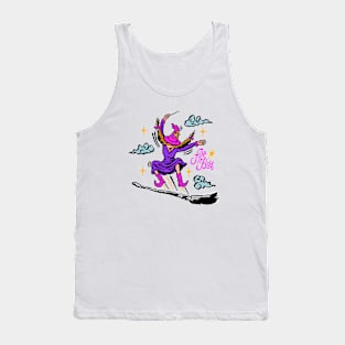 The Witch Club Flip It Baby Cartoon Tank Top